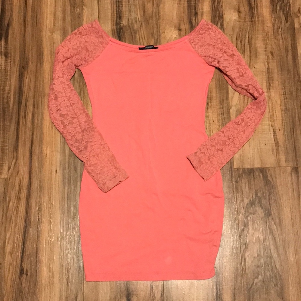 Forever 21 pink dress